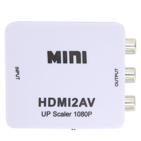 NFTIGB HD Multimedia Interface To AV RCA Splitter Switcher Video Converter Adapter 1080P for TVs