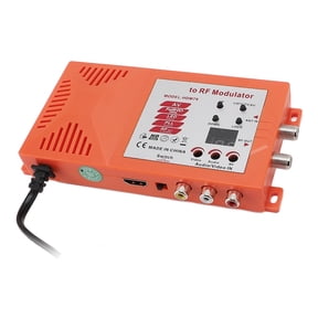 NFTIGB HD Multimedia Interface to RF Modulator 1080P AV Coaxial Converter PAL NTSC Output for Home TV US Plug 100-240V, 7.48 inches / 19 cm