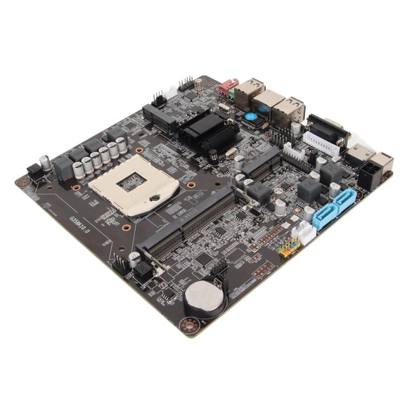 NFTIGB HM65 Mini ITX Motherboard LGA 988 Socket DDR3 Memory Support for Intel 2nd 3rd Gen SNB IVB Core i3 i5 i7 PGA CPU High Performance Gaming PC Mainboard for Desktop Computer Upgrades