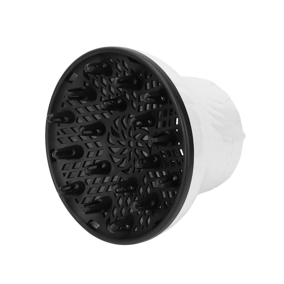 NFTIGB Hair Blow Dryer Diffuser Adjustable Attachment Professional Salon Tool For Curly And Wavy Hair White (5.71 inches / 14.5 cm)