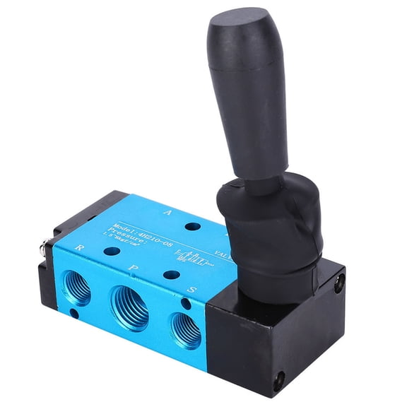 NFTIGB Hand Lever Pneumatic Valve Aluminum Alloy 2-Position 5-Way 4H210-08 1/4in (6.35 mm) Air Component