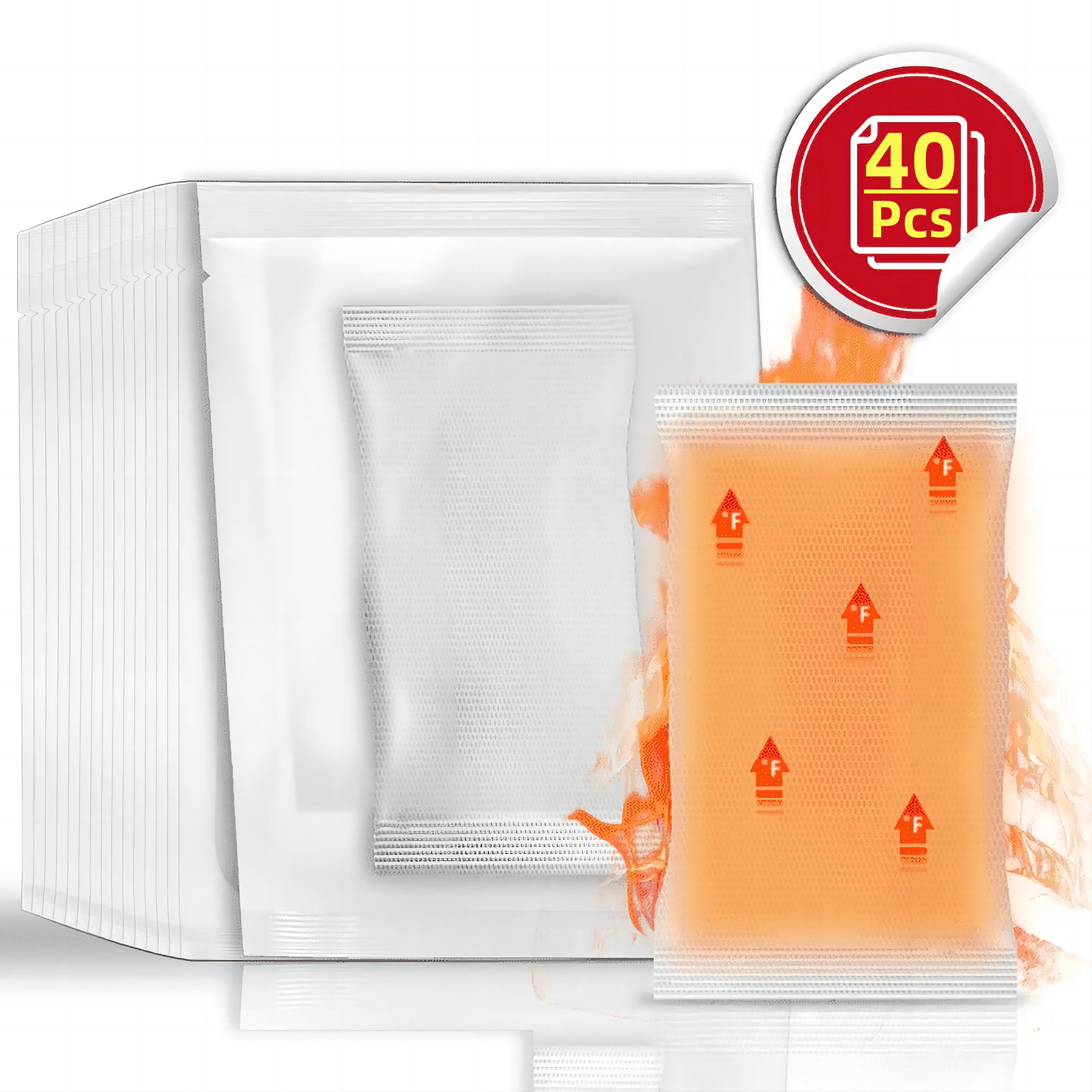 NFTIGB Hand Warmers Disposable,40 Packs Long Lasting Hand Warmer Up To