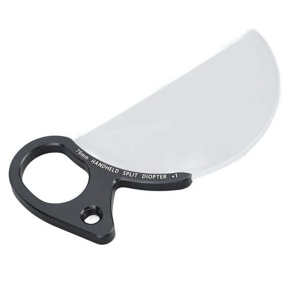 NFTIGB Handheld Split Diopter Filter 79mm / 3.11 inches Foreground +1 Blur Optical Glass Camera Accessory