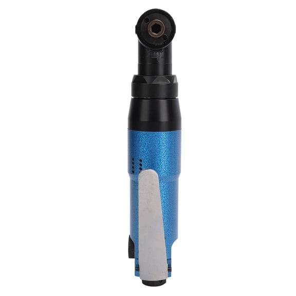 NFTIGB Handhold Pneumatic Screwdriver, 9000 RPM Alloy Steel Right Angle Air Screwdriver for Glass and Ceramics, Silver