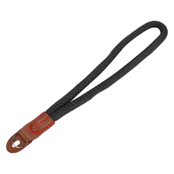 NFTIGB Handmade Breathable Hand Grip Wrist Strap for Digital Camera, Black