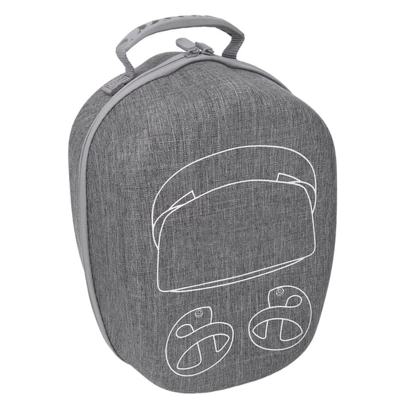NFTIGB Hard Carrying Case for PS VR2 Portable Travel Storage Bag with VR Lens Protection Cover and Bandage (12.6 inches / 32 cm)