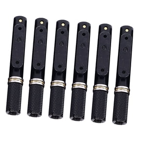 NFTIGB Headless Electric Guitar Bridge Replacement Part, Professional Split Tailpiece String Bridge for Practice and Performance, Black, 4.33 x 3.15 x 1.18 inches / 11 x 8 x 3 cm[cite: 1]