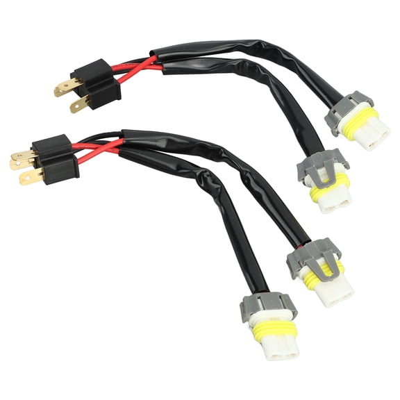 NFTIGB Headlight Splitter Wire Male H4 9003 to 9005 9006 Female Conversion Wire Harness Adapter for Truck Pickup LED Wire Cable Plug 18 inches / 45.7 cm