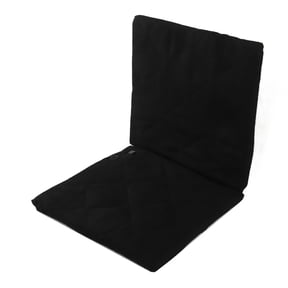 NFTIGB Heated Seat Cushion Foldable Comfortable Stadium Chair Heating Pad for Fishing Outdoor Camping with USB Powered 3 Level Heat Portable Backrest Support Black (16.5 inches / 42 cm)