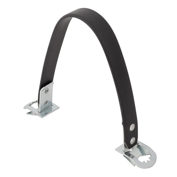NFTIGB Heavy Duty Car Battery Carrier Side Lift Strap Tool, Acid-Resistant Vinyl Belt, Metal Grip Lifting Bracket Lifter for Auto Automotive RV Marine Vehicles, 1 Pcs Black 24 inches / 60.96 cm