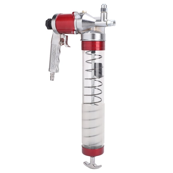 NFTIGB Heavy Duty Pistol Grip Grease Gun 10000-12000PSI High Pressure G1/4in Quick Interface Automatic Mini Pneumatic Lubrication Tool for Industrial Machinery and Automobile Repair