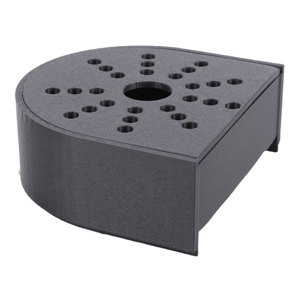 NFTIGB Heightened Water Tray Fit for K Mini Coffee Maker, Premium PLA Coffee Machine Drip Catcher Accessory, Easy to Clean Replacement Base, 4.3x4.0x1.6 inches / 108x102x40 mm, Black