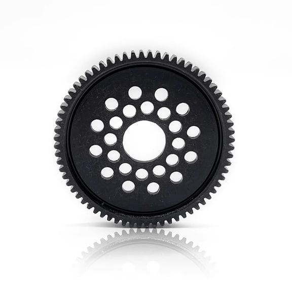NFTIGB High Speed Gear Set Metal 68T RC Car Upgrade Parts Replacement for Tamiya TT-02 1/10 (4.33 inches / 11 cm)