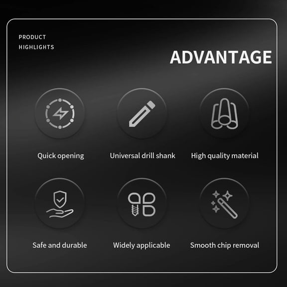 NFTIGB High Speed Steel M35 Cobalt Step Drill Bit Set for Stainless Steel Pagoda Reaming Titanium Plated Dual Flute Hex Shank Multi Size 3 Piece Assembly Kit