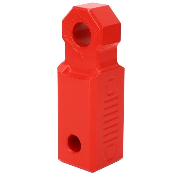 NFTIGB Hitch Receiver Aluminum Alloy 18T Break Strength Heavy Duty Professional for Trucks SUVs 4x4 Off Road Vehicles Recovery Red 6.69 in / 17.0 cm