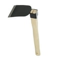 thumbnail image 1 of NFTIGB Hoe With Short Wooden Handle, Handheld Garden Dig Soil Tool, Great for Loosening or Weeding Soil, 14.96 inches / 38 cm, 1 of 5