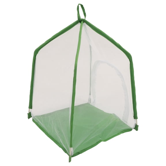 NFTIGB House Shaped Insect Cage Exquisite Ornamental Gardening Mesh Cage with Zipper for Science Education Experiment Butterfly Habitat Terrarium 11.4x11.8x16.1 Inches / 29x30x41 cm
