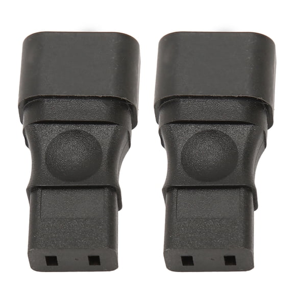 NFTIGB IEC320 C14 to C9 Power Adapter Male to Female 6A 250V Power Socket Adapter for PDU Server UPS Socket 2pcs[cite: 1]