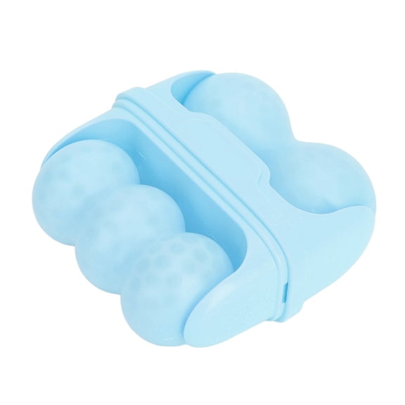 NFTIGB Ice Face Roller Portable Muscle Soreness Migraine Relief 2 in 1 Roller Massager for Puffy Eyes Blue 4.33 inches / 11 cm