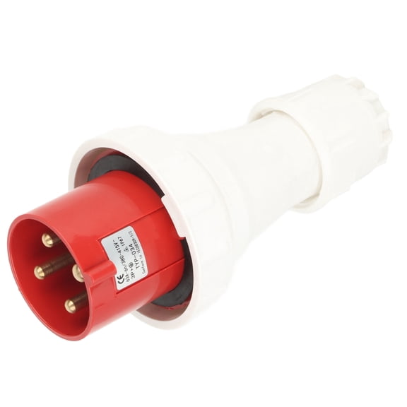 NFTIGB Industrial Socket Connector Surface Mounted 4 Pin Waterproof 63A 220-380V (9.45 inches / 24.00 cm)[cite: 1]