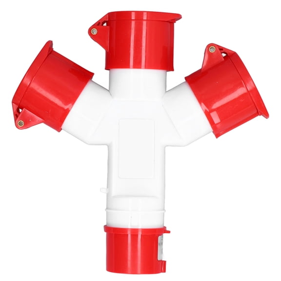 NFTIGB Industrial Socket Waterproof Electrical Connector 3 Way 16A Outlet for Indoor Outdoor HR-1014