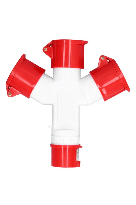 Industrial Socket Waterproof Electrical Connector 3 Way 16A Outlet for Indoor Outdoor HR-1014