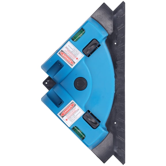 NFTIGB Infrared Laser Level 90 Degree Square Right Angle Alignment Tool with Dual Suction Cups for Wood Ceramic Tiles Construction IP54 Waterproof 650nm Blue