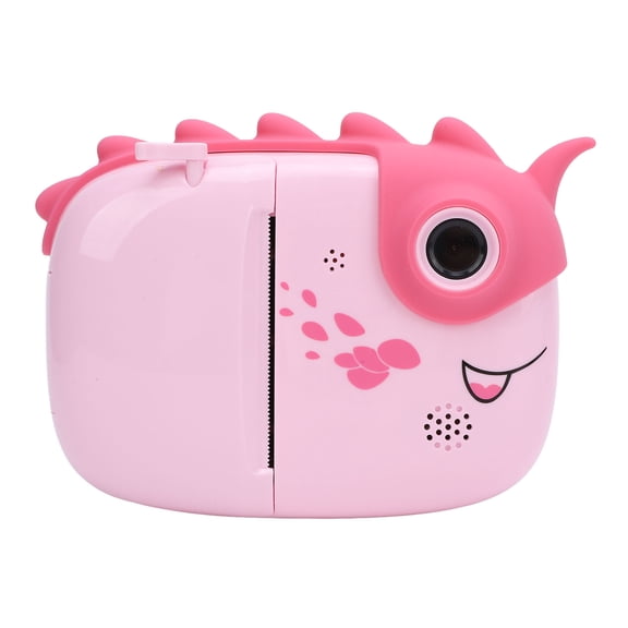 NFTIGB Instant Print Camera 3 Inch IPS Touch Screen Front Rear Dual Lens 1080P 48MP Digital Camera Roseate