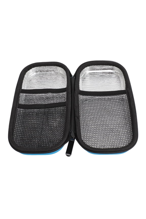 Insulin Travel Case Handheld Easy to Clean Portable Insulated Medication Organizer Style 3 for Diabetics (9.84 inches / 25 cm)