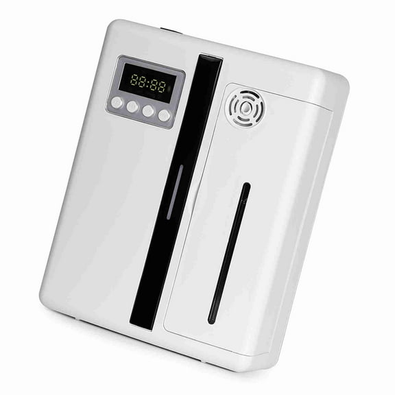 NFTIGB Intelligent Atomizing Essential Oil Diffuser with Bluetooth App Control and LCD Display, 160ml, White (110-240V US Plug)