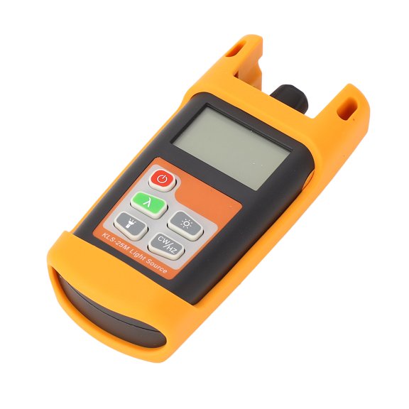 NFTIGB KLS-25M Dual-Wavelength 1310+1550nm Handheld Stable Light Source Tester, Fiber Optic Cable Tools with FC SC 2.5mm Universal Connector, -5dB Output, 7.48 inches / 19 cm[cite: 1]