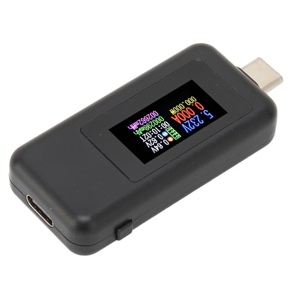 NFTIGB KWS-1902C Type-C USB Tester Real Time Detection IPS HD Display High Accuracy Power Off Storage USB Voltage Current Meter Multimeter 4-30V 0-5.1A