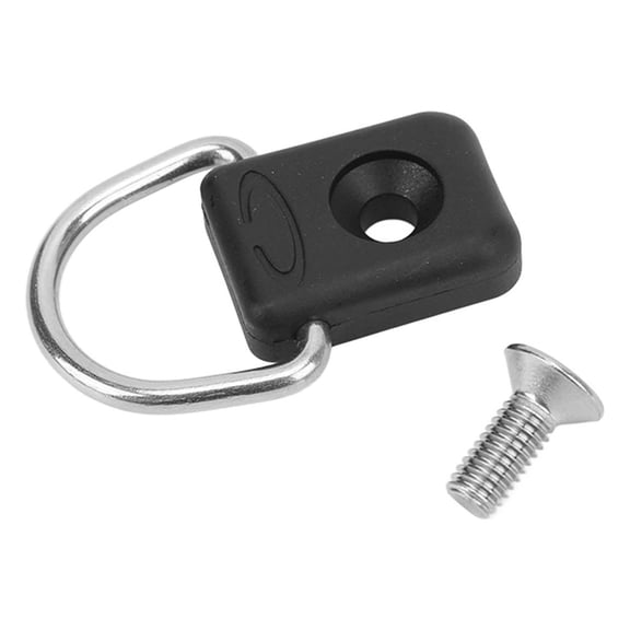 NFTIGB Kayak D Ring Fishing Rope Buckle with Screw Kit Deck Rigging Accessory 2.0 inches / 50 mm