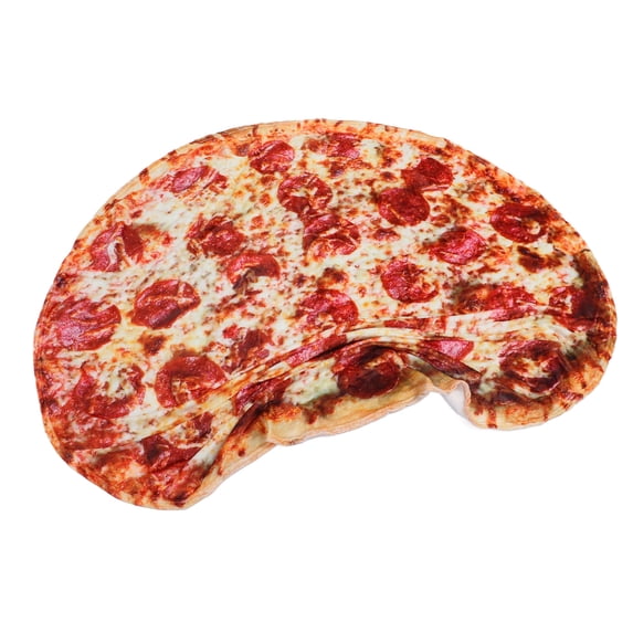 NFTIGB Kid Toddlers Pizza Pattern Rug Baby Washable Fluffy Playmat Round Carpet for Bedroom Playroom 5.2ft / 160cm