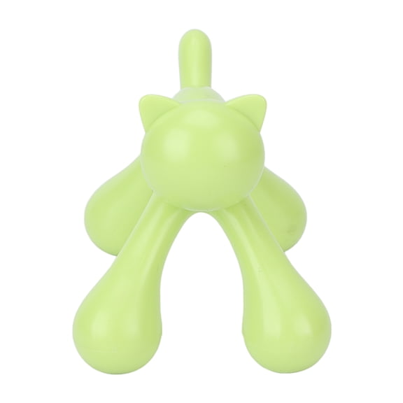 NFTIGB Kitten Shape Pressure Point Massager, Ergonomic Deep Tissue Handheld Massage Tool for Neck Back Arm Leg Pain Relief, Portable Full Body Muscle Relaxation Therapy, 4.72 inches / 12 cm, Green
