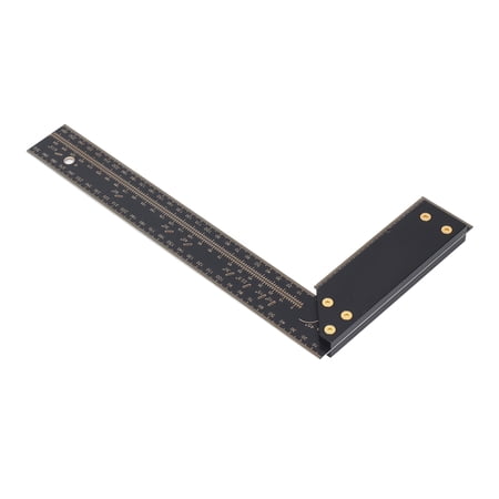 NFTIGB L Type Ruler Aluminum Alloy Hole Woodworking Scribe Marking Measuring Square Right Angle Line Tool 300mm / 11.8 inches for Carpenter DIY price history and forecast - NFTIGB L-Type-300