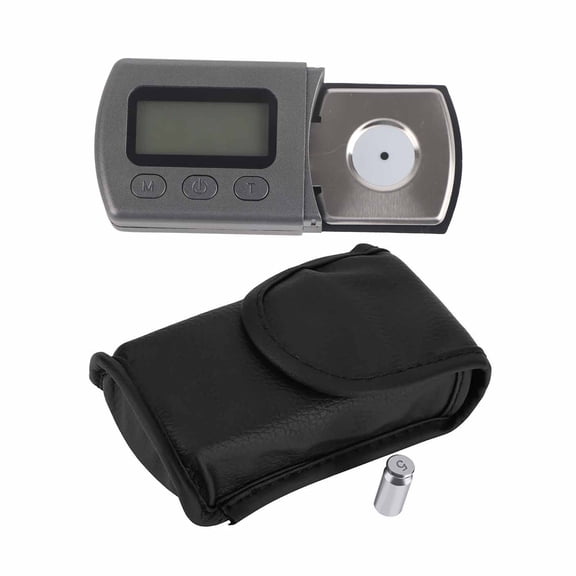 NFTIGB LCD Digital Cartridge Stylus Tracking Force Gauge Scale 0.01g with 5g Calibration Weight