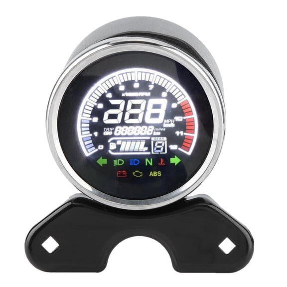 NFTIGB LCD Display Motorcycle Digital Odometer Speedometer Tachometer