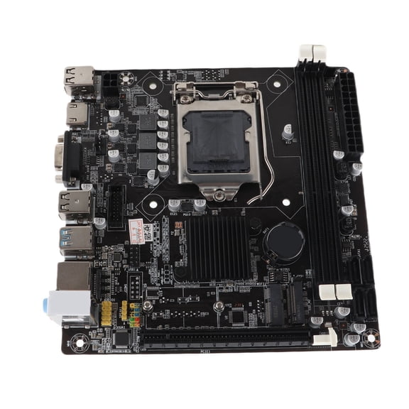 NFTIGB LGA 1155 Motherboard for Intel DDR3 Mini ITX Dual Network SATA2.0 PCIe 16X VGA HD Output WiFi NVME Desktop PC Replacement Board 8.66 inches / 22 cm