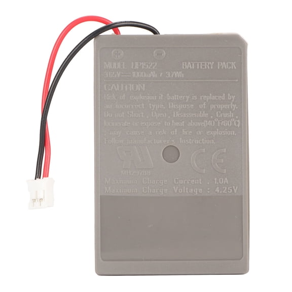 NFTIGB LIP1522 3.65V 1000mAh Rechargeable Li Ion Battery Pack, Wireless Controller Replacement Battery for Gamepads CUH-ZCT1 Series Old Version (10 inches / 25.4 cm)