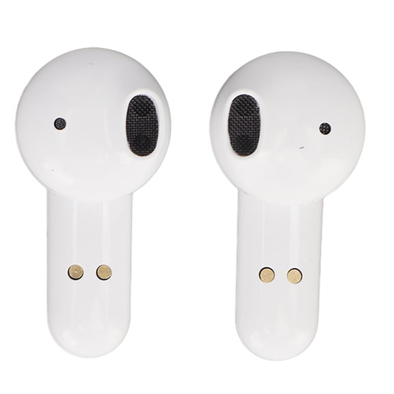 NFTIGB Language Translator Earbuds, 4.72 inches / 12 cm Compact Bluetooth 5.3 Translator Earphones 144 Languages Real-Time Voice Translation Device for Travel, Business, Music and Calling, White