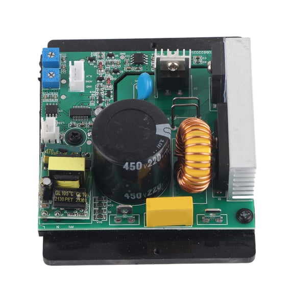 NFTIGB Lathe Control Board AC 110V-240V Universal Motor Circuit Board DC 0-180V Output 450-1100W For Mini Lathe (5.12 inches / 13 cm Length)