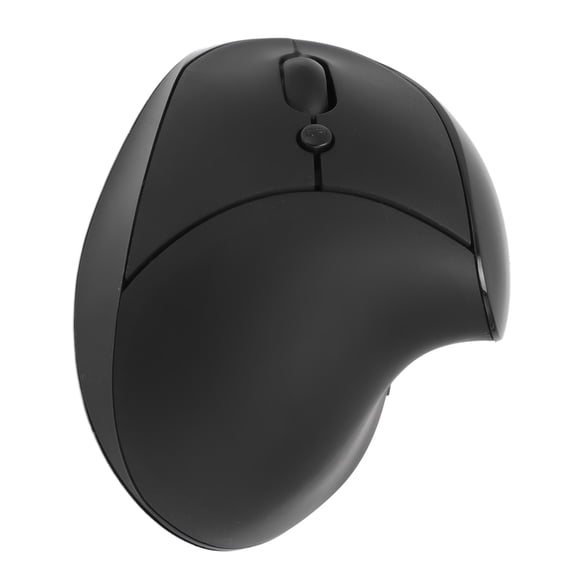 NFTIGB Left Hand Ergonomic Mouse 3 Adjustable DPI 800 1200 1600 Levels Wireless Rechargeable 2.4G Optical Vertical Mice, Black [cite: 12]