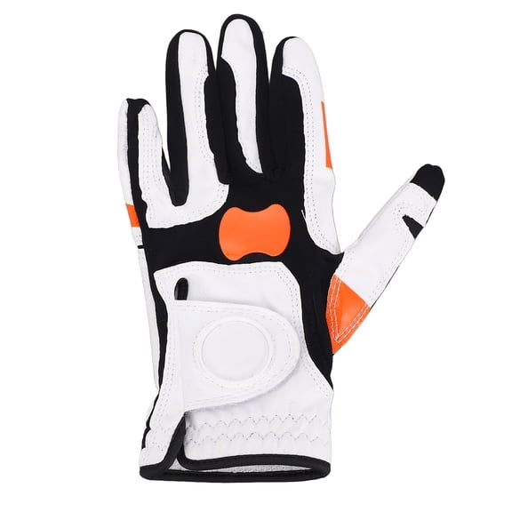 NFTIGB Left Hand Golfing Glove Non Slip Silicone Grip Swing Locating Glove for Daily Training Size 23-24 (for Men) - Breathable, Wear-Resistant Microfiber Fabric - 10.63 in / 27 cm Length