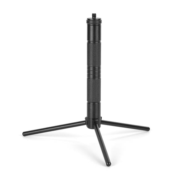 NFTIGB Lightweight Aluminum Alloy Lamp Holder Multifunctional Outdoor Tripod Stand Detachable Camera Rack for Backpacking and Camping Trips Desktop Bracket and Ground Insert Included 16 inches