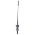 thumbnail image 1 of NFTIGB Long Handle Toilet Plunger Bathroom Blockage Unblocker Flexible Head Clog Remover Dredge Tool with Stainless Steel Handle, 26.4 inches / 67 cm, 1 of 9