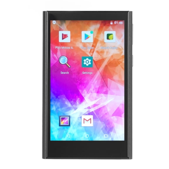 NFTIGB MP4 Player 4 Inch / 10.16 cm HD Touch Screen Portable Music Player Iron Gray