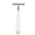 thumbnail image 1 of NFTIGB Manual Razors Fast Shave High Safety Double Edged Stable Sliding Easy to Use Long Handled Razors for Home Barber Salon, White, 5.91 inches / 15 cm, 1 of 9