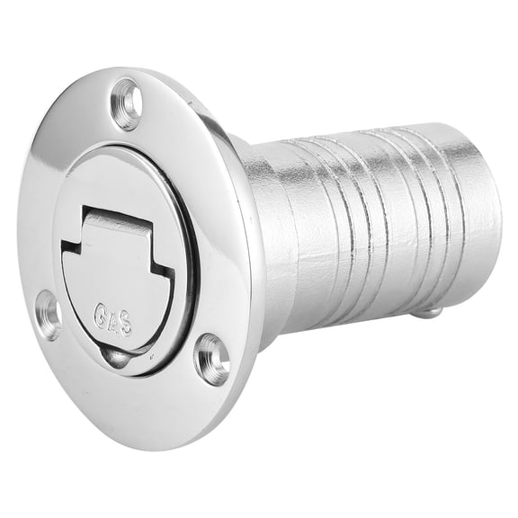 NFTIGB Marine Fuel Deck Fill Filler W/ Keyless Lid 316 Stainless Steel Hardware for Boat Yacht Caravan, 1.5 inches / 38 mm