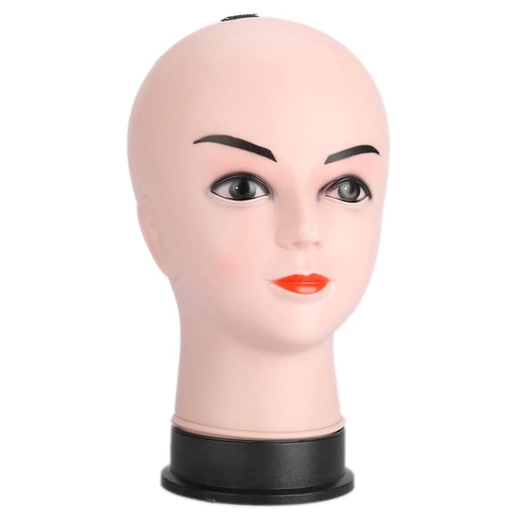 NFTIGB Massage Makeup Practice Mannequin Head Model For Cosmetology Training Wig Hat Display Stand Durable PVC Construction For Salon And Student Use [cite: 1]